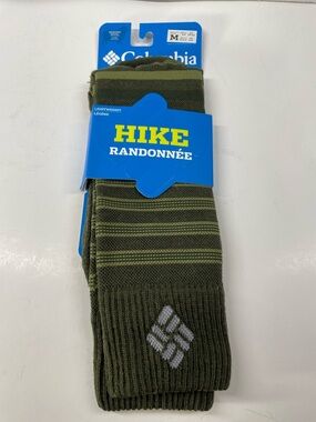 Columbia Lightweight Hike Socks merino wool M6-9 W8-11.5